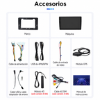 Radio Pantalla CarPlay y Android Auto para  Dodge Nitro 2008-2011