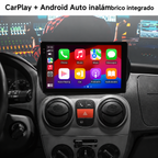 Radio Pantalla CarPlay y Android Auto para  Fiat Fiorino Qubo 2008-2017, Citroen Nemo 2008-2017, Peugeot Bipper 2008-2017