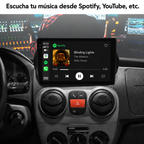 Radio Pantalla CarPlay y Android Auto para  Fiat Fiorino Qubo 2008-2017, Citroen Nemo 2008-2017, Peugeot Bipper 2008-2017