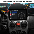 Radio Pantalla CarPlay y Android Auto para  Fiat Fiorino Qubo 2008-2017, Citroen Nemo 2008-2017, Peugeot Bipper 2008-2017