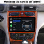 Radio Pantalla CarPlay y Android Auto para Mercedes Benz Clase C W203 / Clase CLK 2000-2009