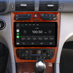 Radio Pantalla CarPlay y Android Auto para Mercedes Benz Clase C W203 / Clase CLK 2000-2009