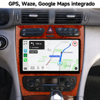 Radio Pantalla CarPlay y Android Auto para Mercedes Benz Clase C W203 / Clase CLK 2000-2009