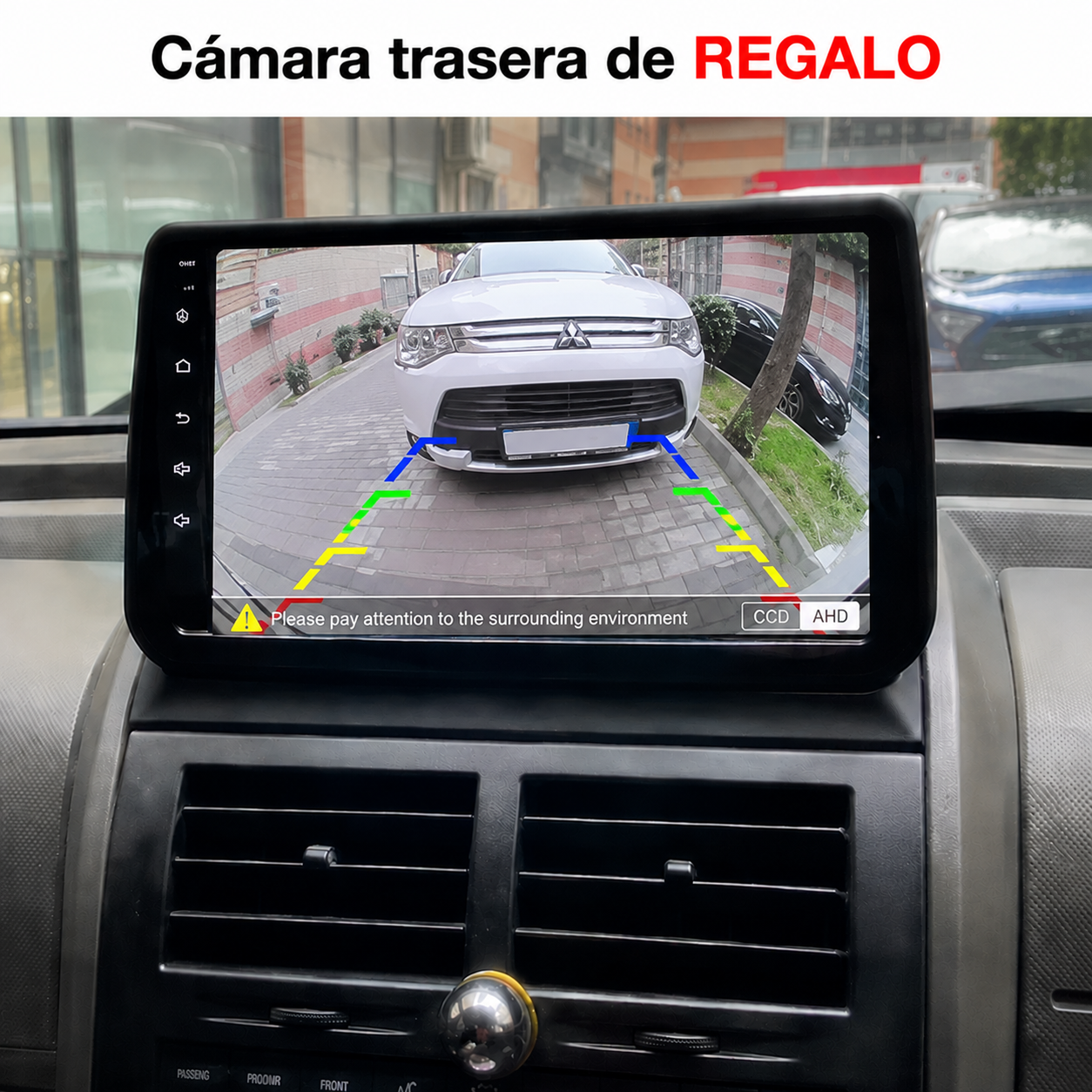 Radio Pantalla CarPlay y Android Auto para  Dodge Nitro 2008-2011