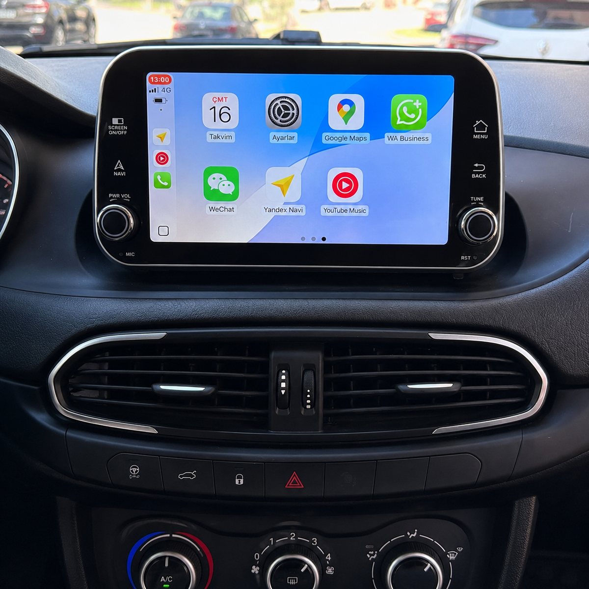 Radio pantalla CarPlay y Android Auto para FIAT Egea Tipo 2016-2022 - foto 9