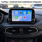 Radio Pantalla Carplay y Android Auto para  FIAT Egea Tipo 2016-2022