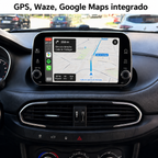 Radio Pantalla Carplay y Android Auto para  FIAT Egea Tipo 2016-2022