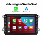 Radio Pantalla CarPlay y Android Auto para Volkswagen, Seat y Skoda