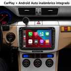 Radio Pantalla CarPlay y Android Auto para Volkswagen, Seat y Skoda