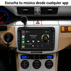Radio Pantalla CarPlay y Android Auto para Volkswagen, Seat y Skoda