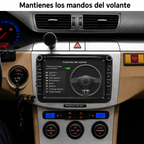 Radio Pantalla CarPlay y Android Auto para Volkswagen, Seat y Skoda