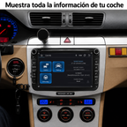 Radio Pantalla CarPlay y Android Auto para Volkswagen, Seat y Skoda