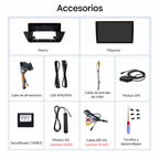 Radio Pantalla CarPlay y Android Auto para BMW X1 (E84) 2009-2017