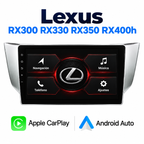 Lexus RX300 RX330 RX350 RX400H 2003-2014 - Radio Pantalla Carplay y Android Auto