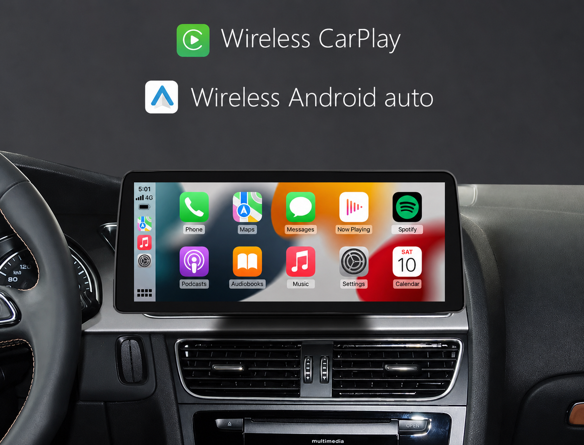 Radio pantalla CarPlay y Android Auto para Audi A5 2009-2016 Linux - foto 11