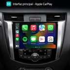 Radio Pantalla CarPlay y Android Auto para Nissan Navara Frontier NP300 2014-2024