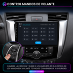 Radio Pantalla CarPlay y Android Auto para Nissan Navara Frontier NP300 2014-2024
