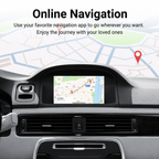 Radio Pantalla CarPlay y Android Auto para Volvo S80 V70 XC70 2011-2016