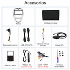 Radio Pantalla Carplay y Android Auto para Citroen Xsara Picasso 1999-2010