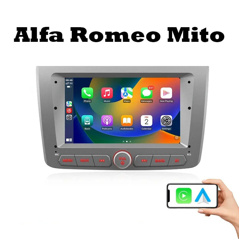 Radio CarPlay Alfa Romeo Mito 2008-2012