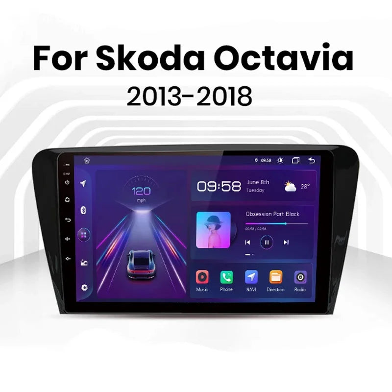 Radio CarPlay Škoda Seat Toledo Skoda Rapid Spaceback
