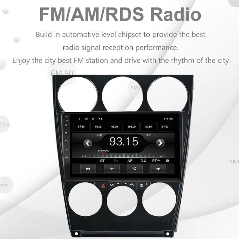 Radio Pantalla Carplay para Mazda 6 2004-2015