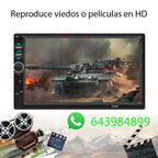 Radio pantalla 2 Din Universal