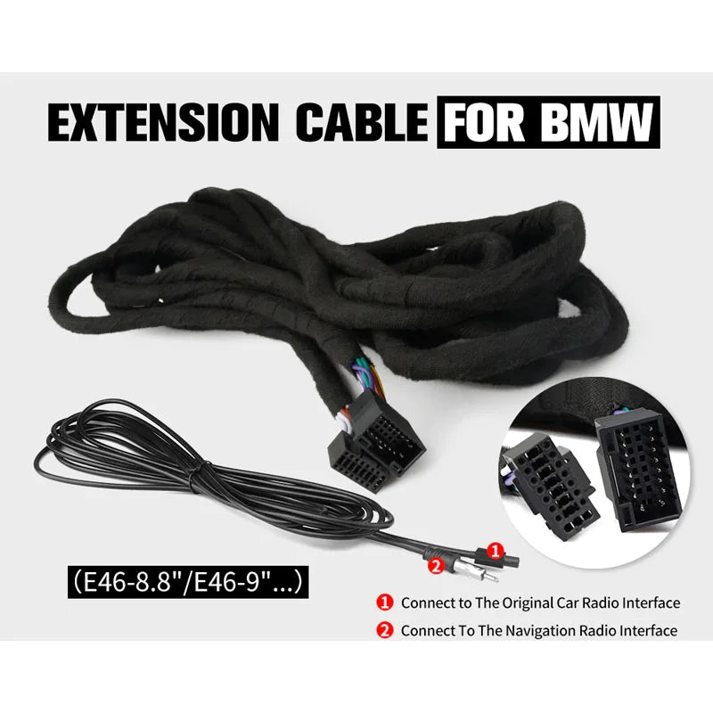 Cable de extensión de 6M para amplificador de fibra óptica serie BMW