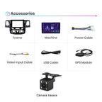 Radio Pantalla Carplay para Toyota Fortuner Hilux Revo Vigo 2007-2015