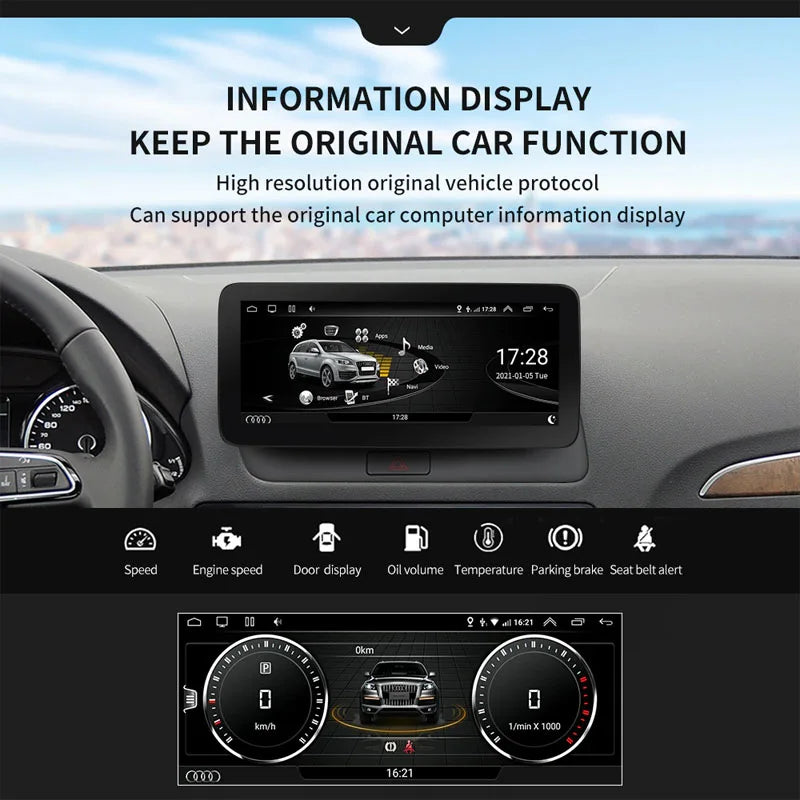 Radio CarPlay Audi Q5 2009-2016