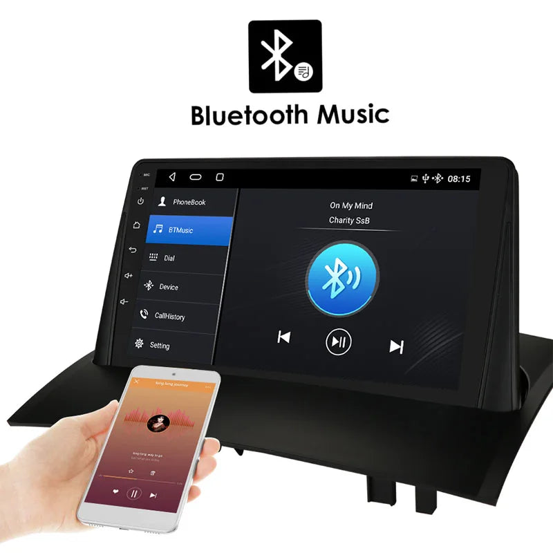 Radio Pantalla Carplay para Renault Megane 2002-2009