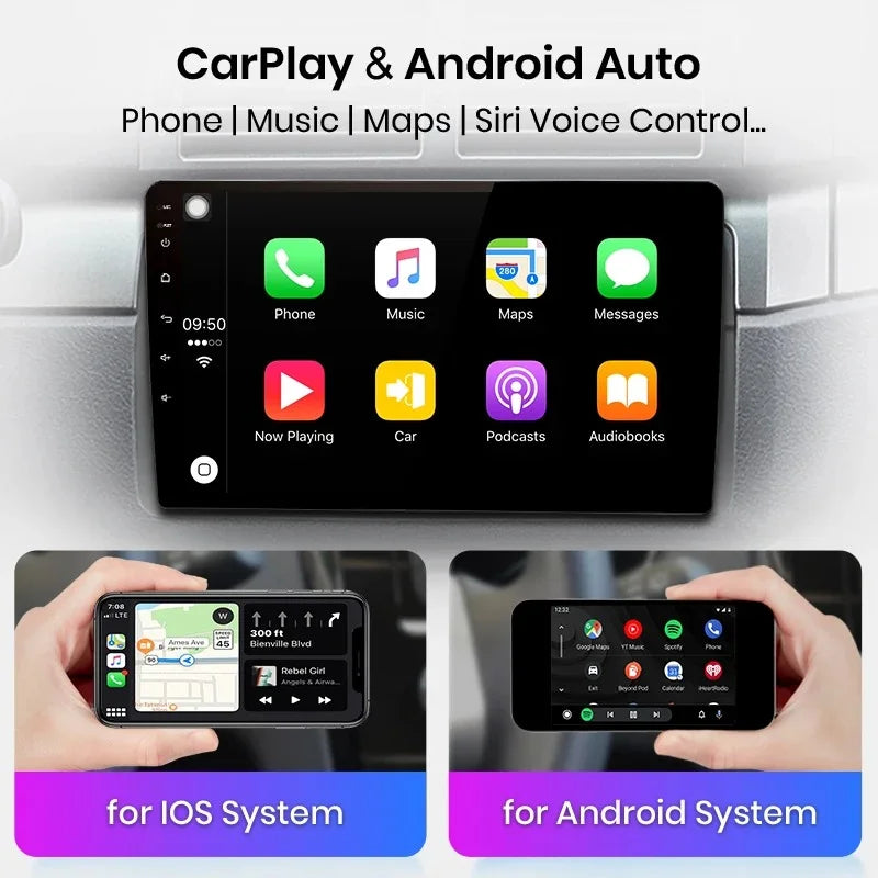 Radio Pantalla Carplay para Toyota Corolla 2006-2013 - foto 3