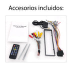 Radio pantalla Android 1 din Extraíble con CD/DVD