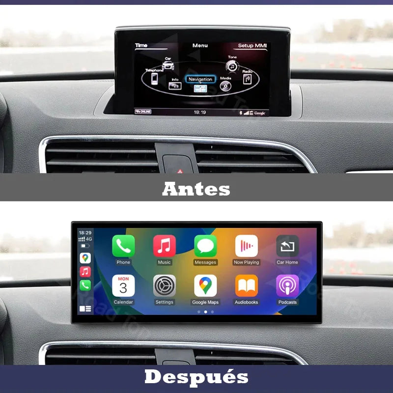 Radio Pantalla Carplay para Audi Q3 Linux 2013-2018 - foto 2