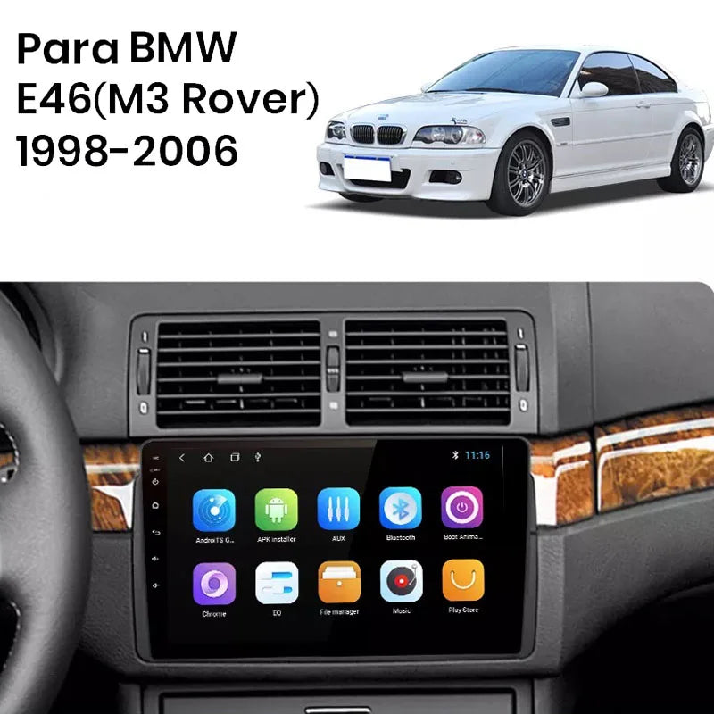 Radio Pantalla Carplay para BMW E46 Serie 3 330 - foto 2