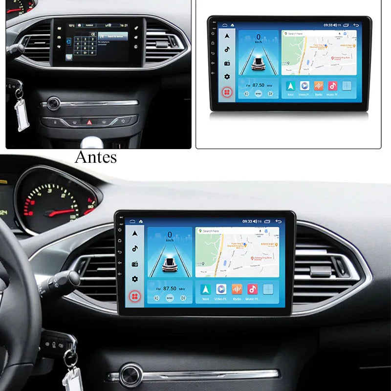 Radio Pantalla Carplay para Peugeot 308 2013-2017 - foto 3