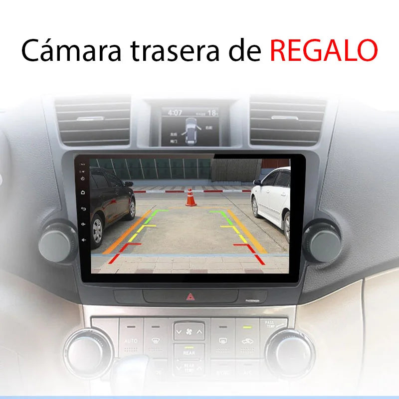 Radio Pantalla Carplay para Toyota Highlander 2007-2013