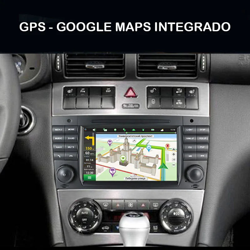 Radio Pantalla Carplay para Mercedes-Benz W203