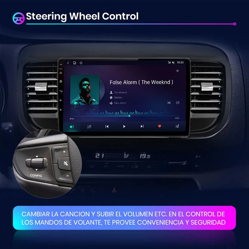 Radio Pantalla Carplay para Citroen Jumpy 3 Spacetourer 2016-2021
