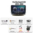 Radio Pantalla Carplay para KIA Ceed 3 2018-2022