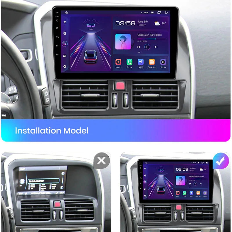 Radio Pantalla para Volvo XC60 2008 a 2017 - foto 3