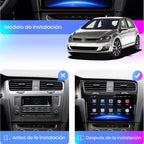 Navegador GPS Android para Volkswagen Golf 7