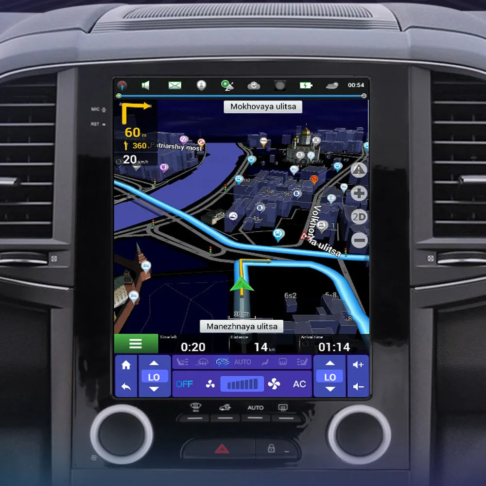 Radio Pantalla Carplay para Renault Koleos 2017-2019