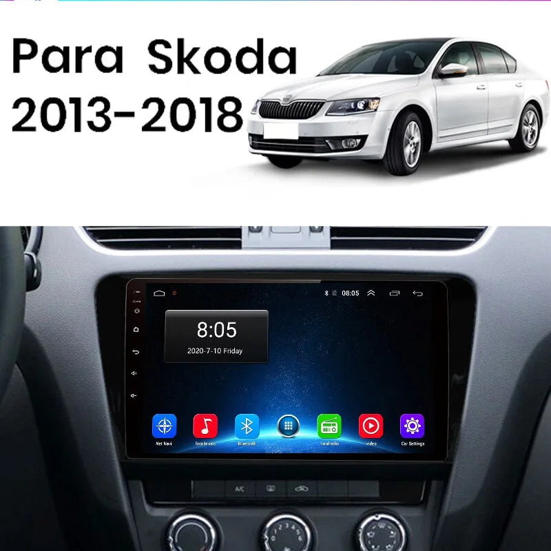 Radio Pantalla Carplay para Seat Toledo Skoda Rapid Spaceback - foto 2