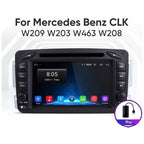 Radio Android Mercedes-Benz 10 W203 W209
