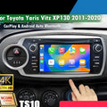 Interfaz CarPlay y Android Auto para Toyota Camry C-HR Yaris RAV4 Corolla