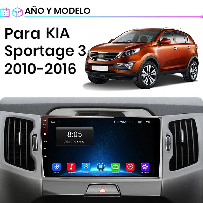 Radio Pantalla Carplay para KIA Sportage 3 GPS 2011-2016 - foto 2