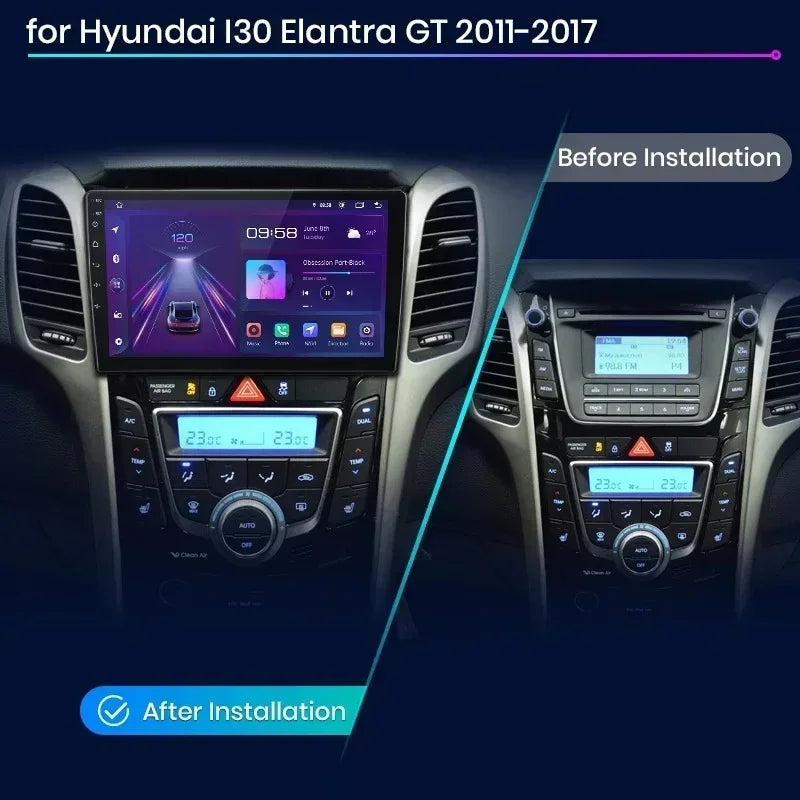 Radio Pantalla Carplay para Hyundai I30 Elantra GT 2011-2017 - foto 2
