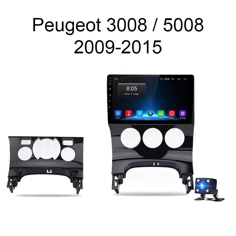 Radio CarPlay Peugeot 3008 5008 Del 2009-2015