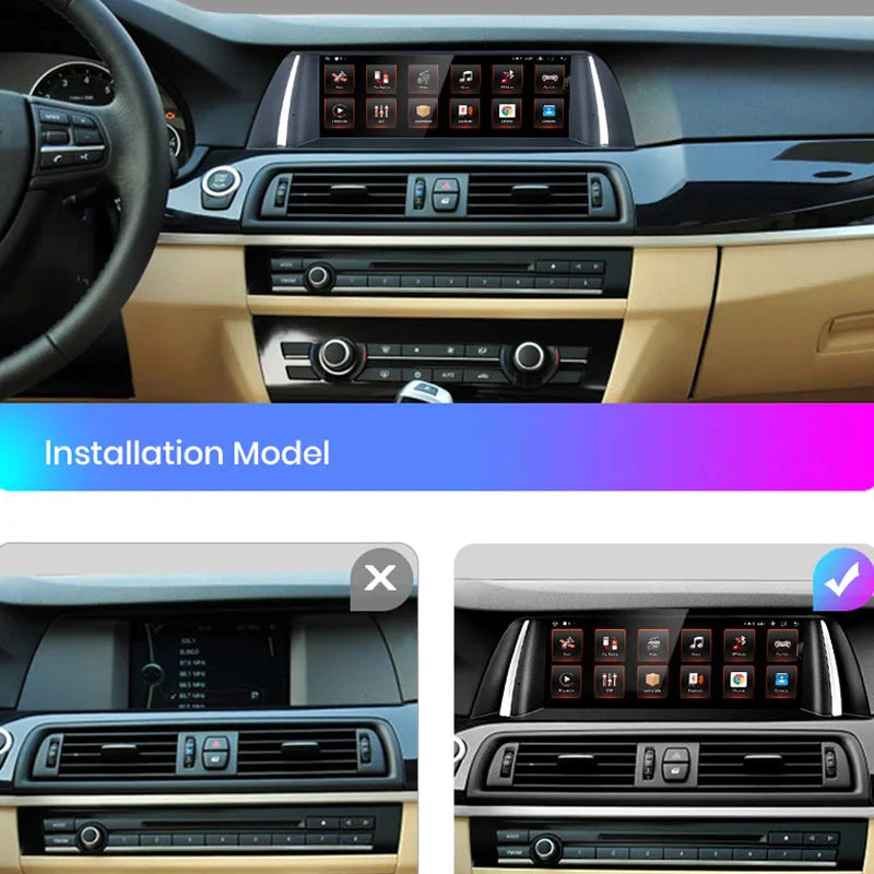 Radio Pantalla Carplay para BMW Serie 5 F10 F11 2011-2017 - foto 3